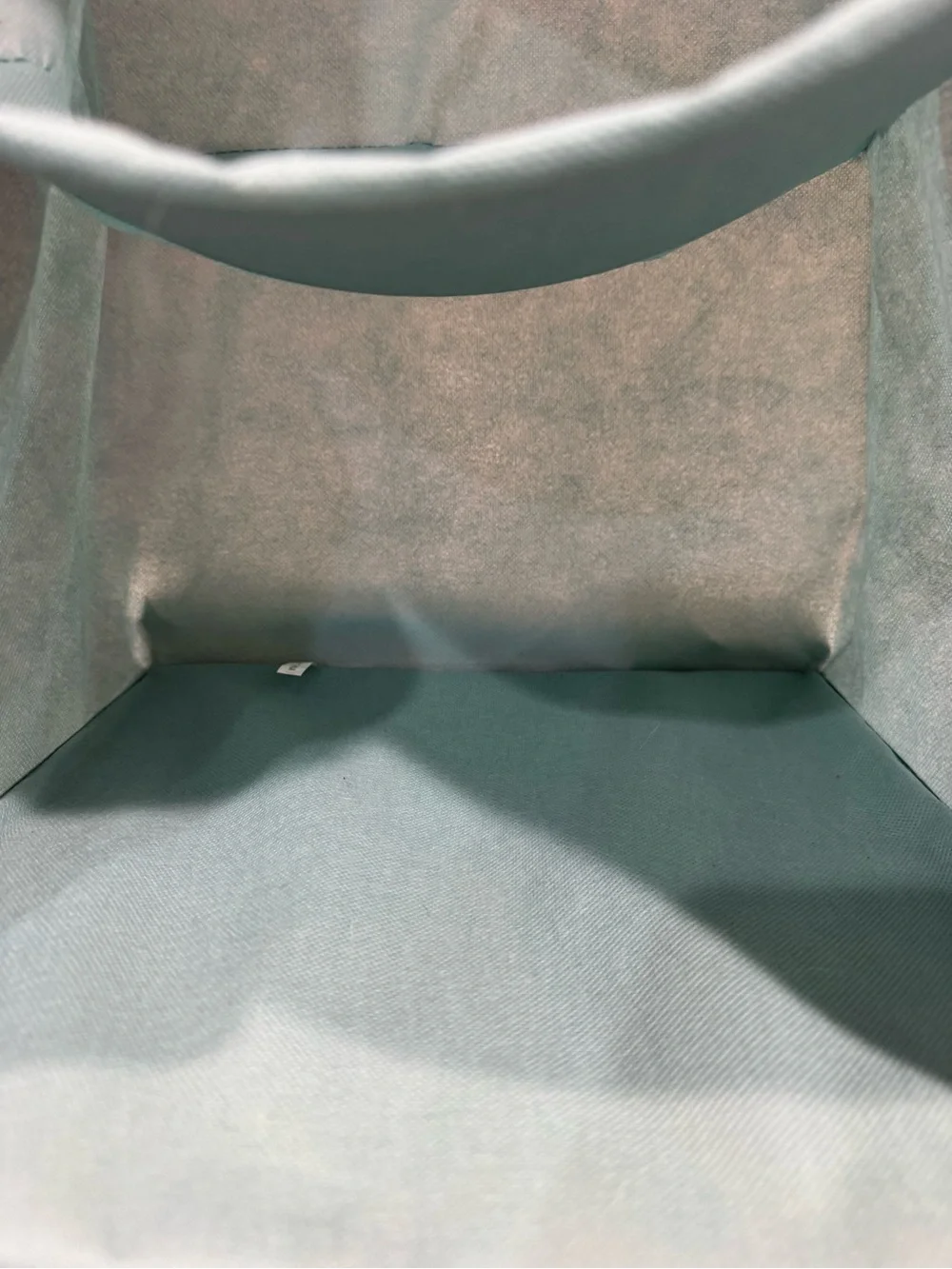 Fabric Hanging Organizer - Teal Over-the-Rod Storage